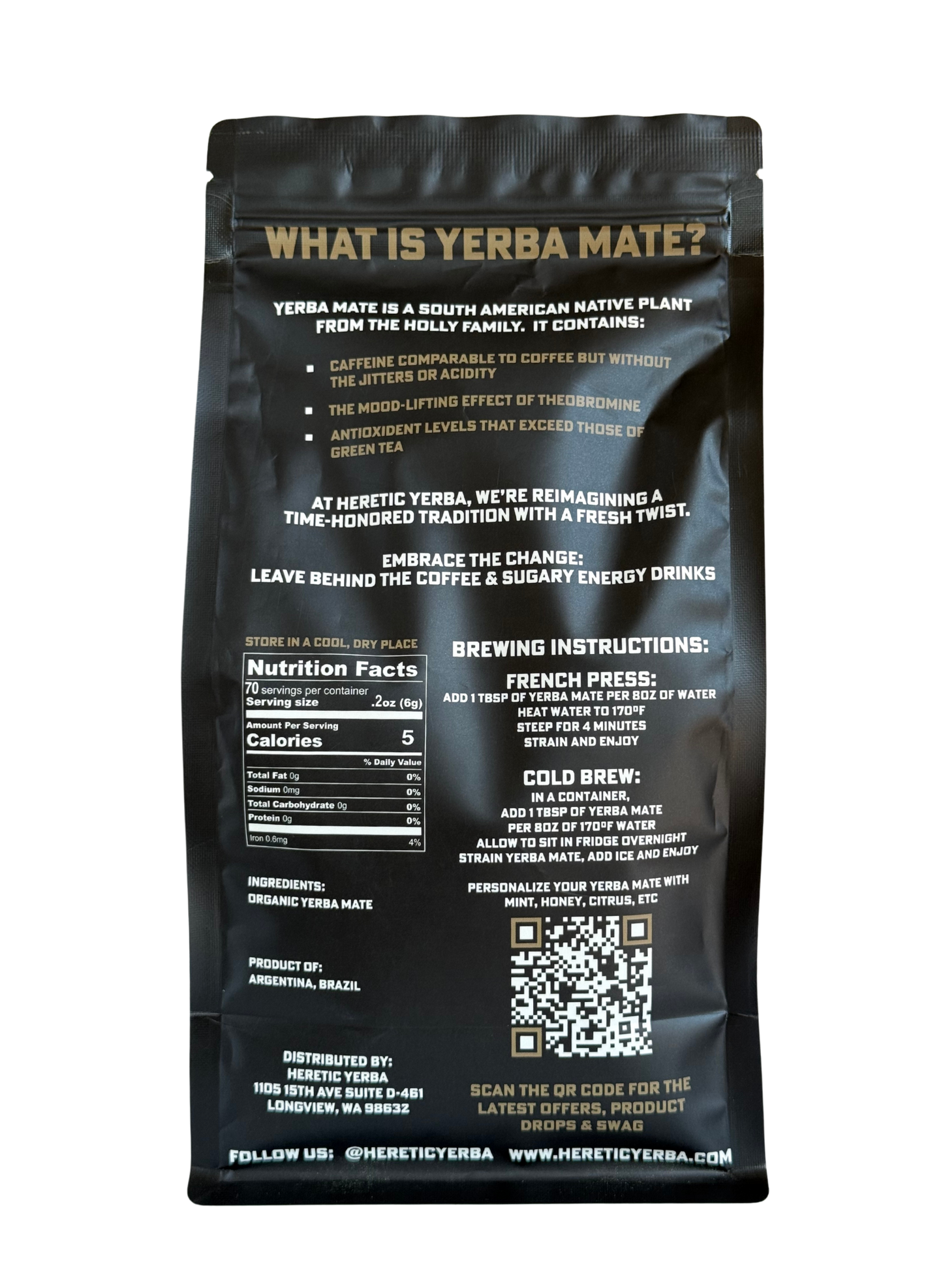 Traditional Yerba Mate 16oz