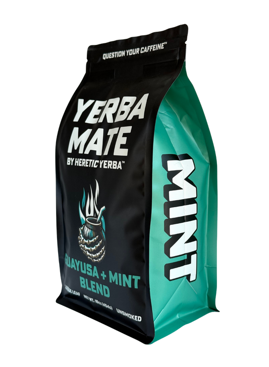 Yerba Mate / Guayusa / Mint Blend 16oz