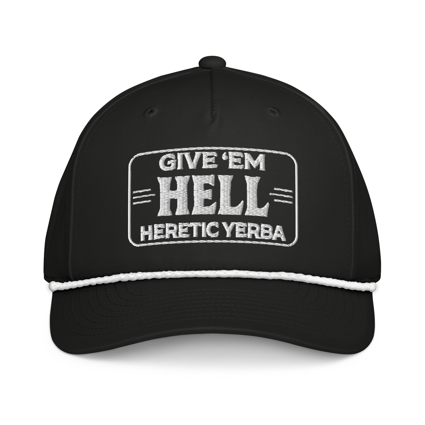 🔥NEW🔥 GIVE 'EM HELL - Classic Rope Hat