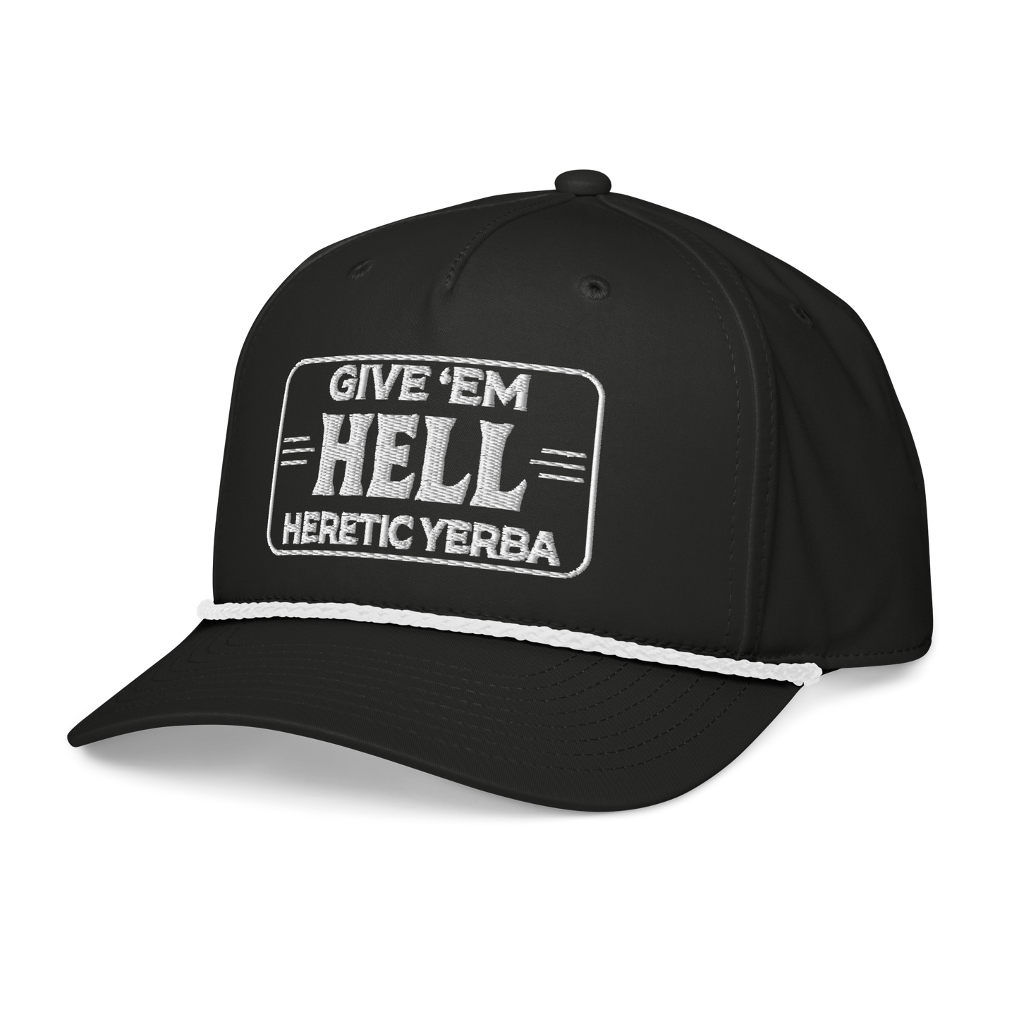 🔥NEW🔥 GIVE 'EM HELL - Classic Rope Hat