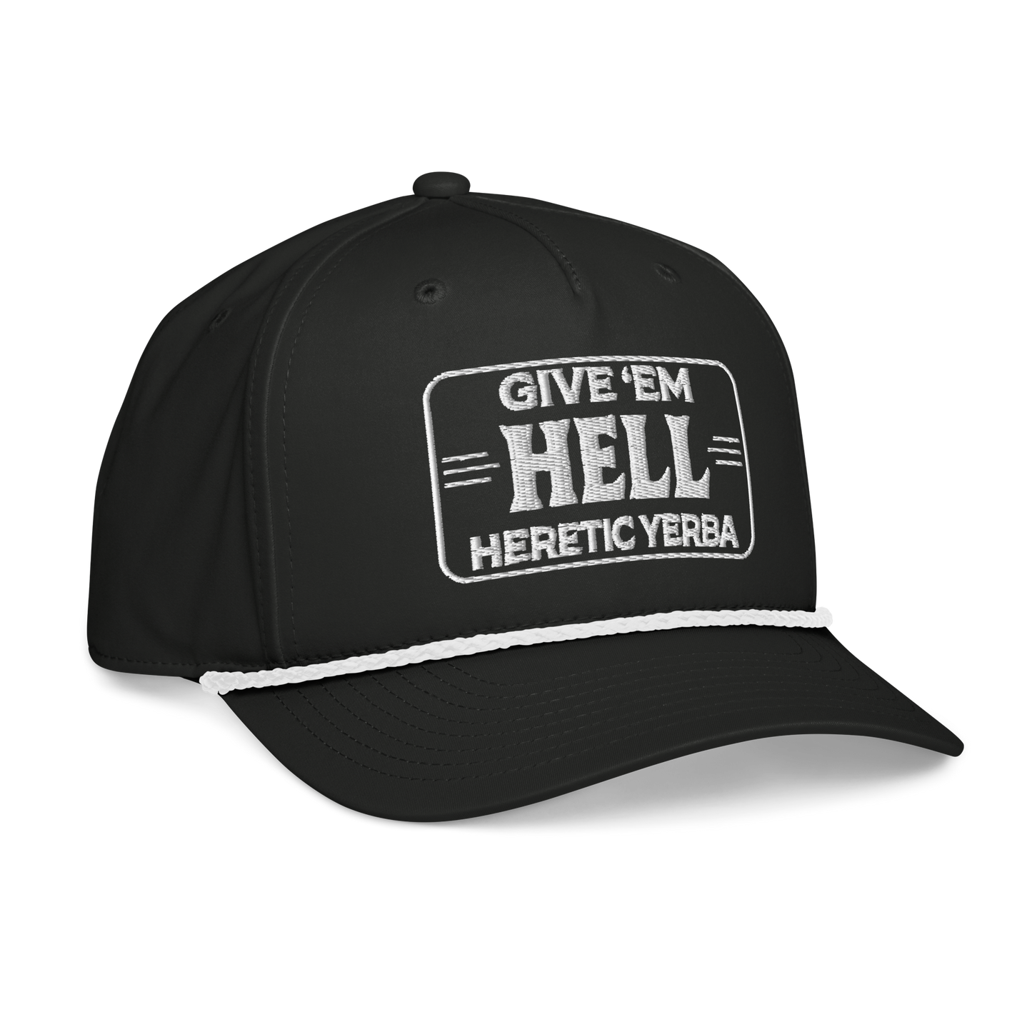 🔥NEW🔥 GIVE 'EM HELL - Classic Rope Hat