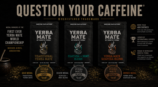Heretic Yerba Wins Gold, Silver, and Bronze at the First World Yerba Mate Championship