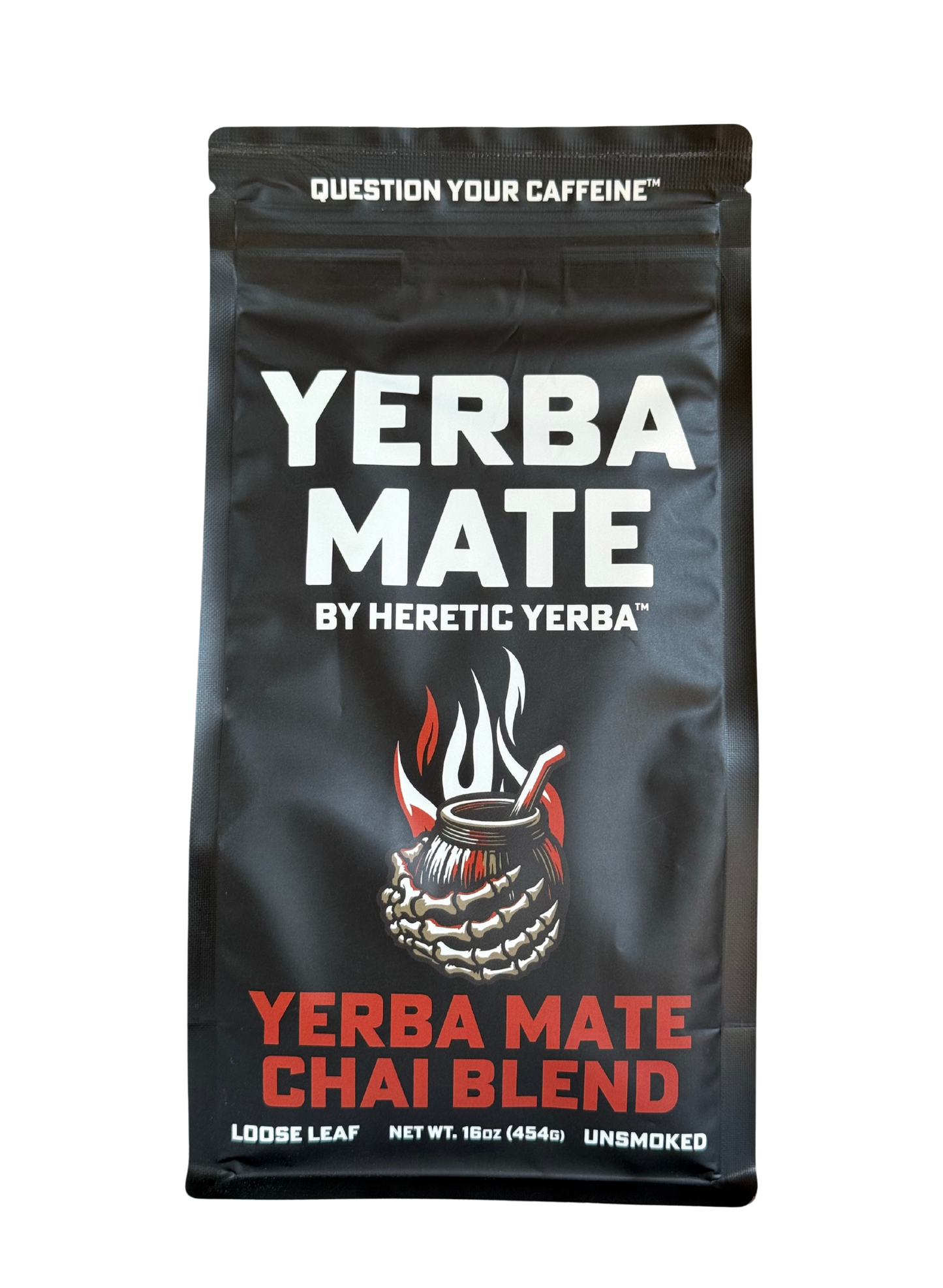 10 Pack - 16oz Yerba Mate Chai blend.