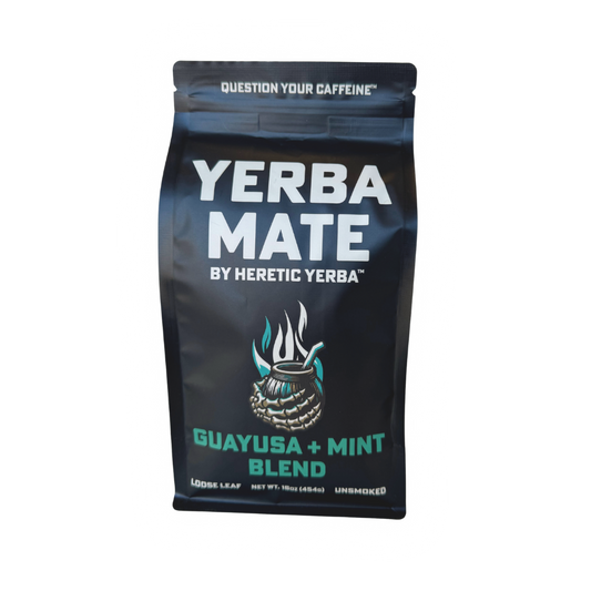 Yerba Mate / Guayusa / Mint Blend 16oz