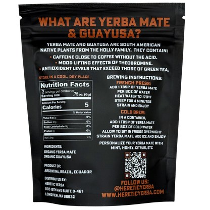 Yerba Mate / Guayusa Blend 16oz