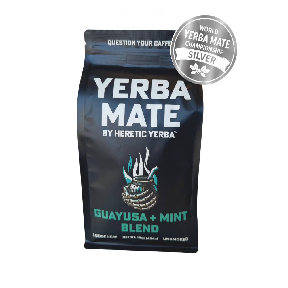 Yerba Mate / Guayusa / Mint Blend 16oz