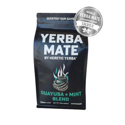 Yerba Mate / Guayusa / Mint Blend 16oz