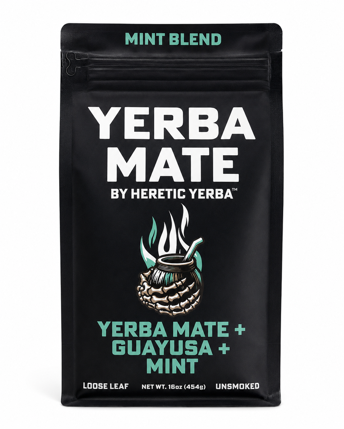 Yerba Mate / Guayusa / Mint Blend 16oz