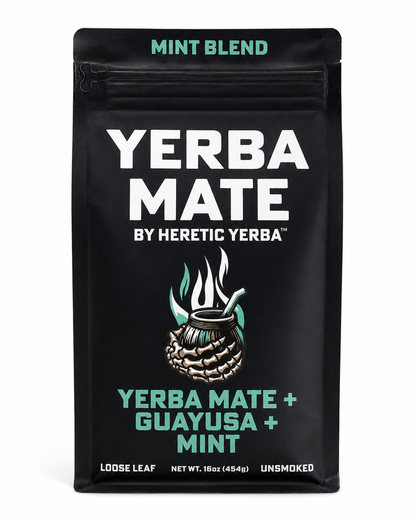 Yerba Mate / Guayusa / Mint Blend 16oz