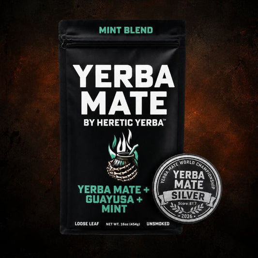 Yerba Mate / Guayusa / Mint Blend 16oz