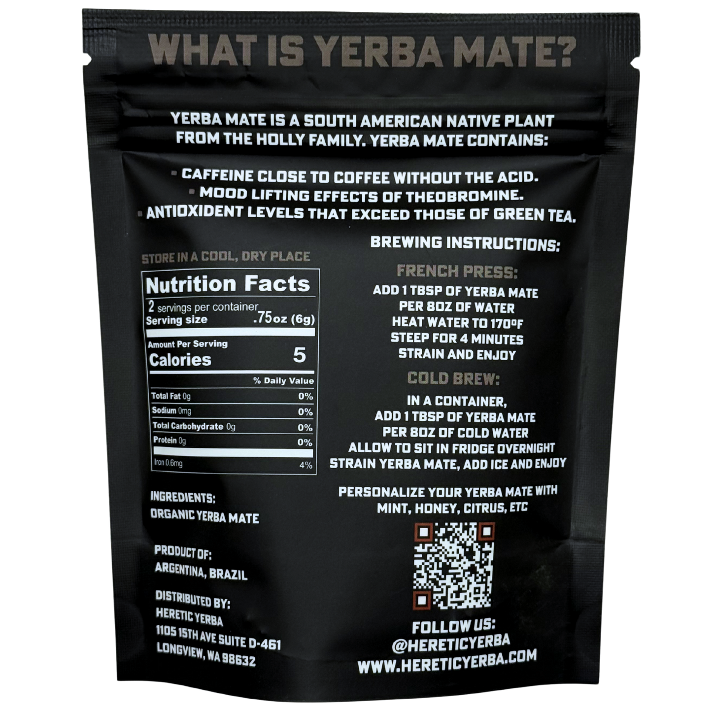 Traditional Yerba Mate 16oz