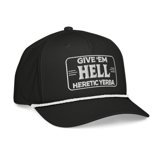 🔥NEW🔥  GIVE 'EM HELL - Classic Rope Hat
